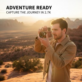 Simulated Dual-Lens Reflex Digital Camera | Retro Portable Mini Camera, Student Portable CCD Camera, Atmosphere Display Piece + 32G Card, USB Charging, 1080p Video Capture, Dingetu Brand