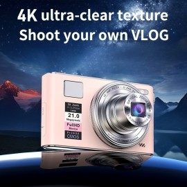 Digital SLR Camera Upgrade with 32GB SD Card, 24MP Resolution Full HD 3.0-inch Display, Travel Vlogging Cameras Edition Features An ESC Lens with 5x Optical Zoom Mid-range Focal Length Digital SLR Camera - Newly Upgraded Front Camera