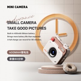 1pc 1080P Retro Mini Digital Camera | New CCD, Campus Photo & Video HD Camera, Multicolor, USB Charging, ABS Material