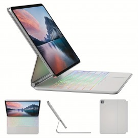 Keyboard Case For IPad Air 11-inch (M2) & IPad Pro 11 Inch (1st/2nd/3rd/4th Generation) Magic-Style Magnetic Keyboard Case With Multi-Touch Trackpad Compatible With 10.9