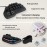 17-key mechanical keyboard, Type-C wired connection, easy to use, RGB backlight, multimedia knob, suitable for office and gaming, pleasant key sound, lightweight and portable, compact design, can be used by simply plugging in the Type-C connection