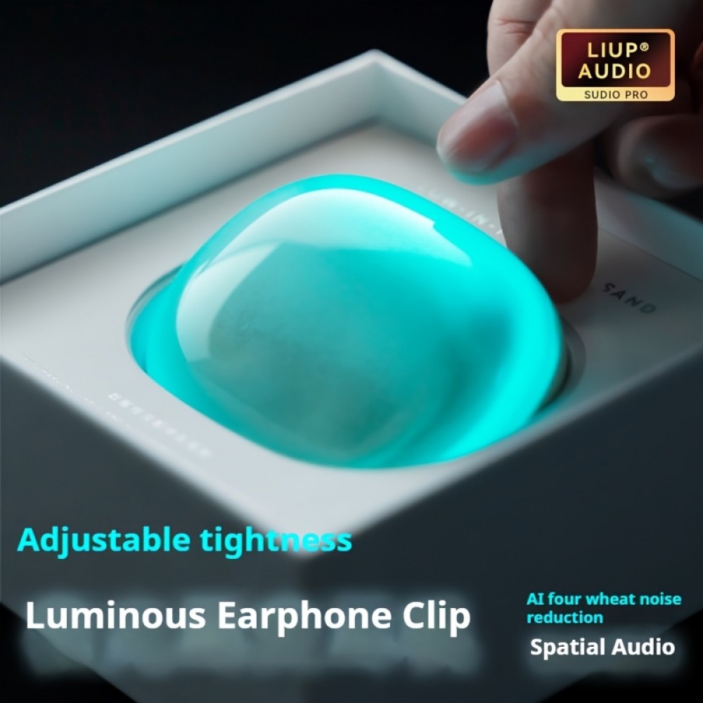 [Stunning Spatial Audio Earbuds] Quicksand Earbuds 2nd Gen: Stunning Spatial Audio, Dual-Color Gradient, Compact Charging Case for On-the-Go Convenience