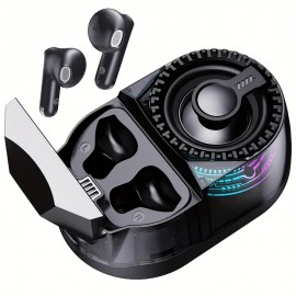 3-in-1 Portable Wireless Speaker System with Noise-Canceling Headphones, Built-in Phone Stand & Ambient Light Show - USB-C Fast Charging, Wireless, Lithium-Polymer Battery, Compatible with Smartphones/Tablets/Laptops - All-in-One Entertainment Center with HD Stereo Sound, Noise Isolation Headphones & Wireless Audio for Home, Travel, Parties - Multi-Color Options (Black/Turquoise/More)