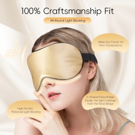 3D Wireless 5.4 Sleep Headphones, Breathable Wireless Music Eye Masks