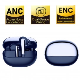 New Wireless Earbuds | ENC Noise Cancellation, Lightweight In-Ear Design with Dual Microphones, Immersive Sound and Bass, Compatible with Apple and Android Systems