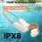 Wireless Open-Ear Headphones for Running, Swimming and Diving with IPX8 Rating, 32G Memory Bone Conduction Bluetooth Call Earbuds
