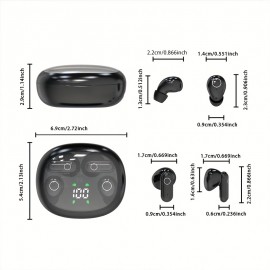 AI Smart Translation Noise-Canceling Headphones with Real-Time Two-Way Translation in 144 Languages, Featuring Two Ear Cups, Long Battery Life, Dual Touch And Voice Control, True Copper Ring Composite Membrane Speakers, Enhanced Bass
