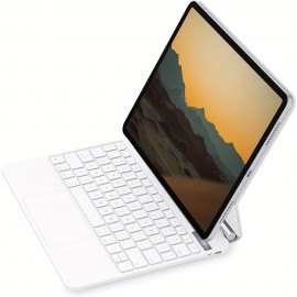 Keyboard Case For IPad Air 11-inch M2 2024, IPad Air 5th/4th Gen And IPad Pro 11-inch 4th/3rd/2nd/1st Gen, 7 Color Backlit, Multi-Touch Trackpad, Floating Magnetic Design, Battery Display